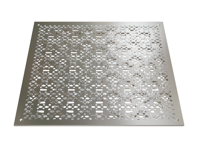 DirectPerf 32 perforated raised floor tile with directional and vertical perforations