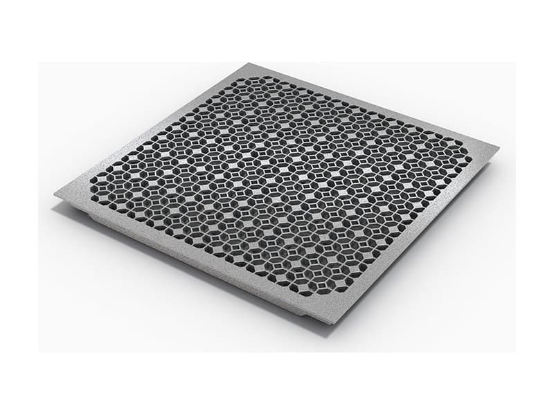 HD GrateAire die-cast aluminum airflow grate panel for a raised access floor