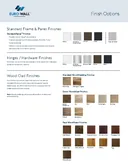 Cover of Euro-Wall Finish Options