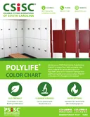 Cover of Columbia Lockers (PSISC) PolyLife HDPE Color Chart