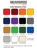 Cover of GearGrid Athletic Color Chart